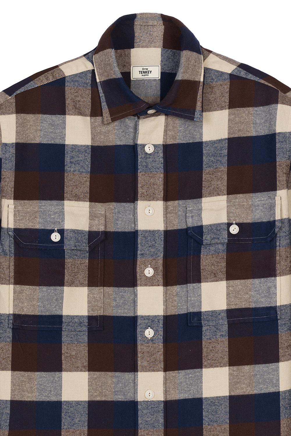 Camisa Over 437 Brown