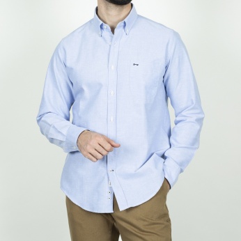 Camisa Severino liso celeste