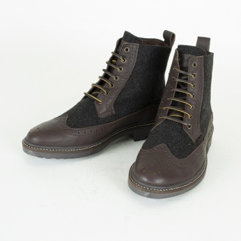 Botas Botox marrón gris