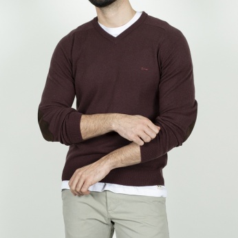 Jersey Salinas coderas granate