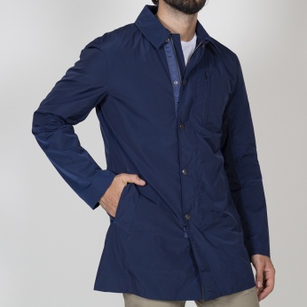 Gabardina Corona marino