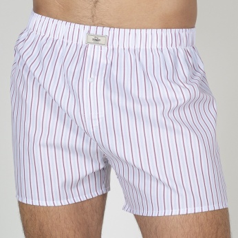 Boxer Grandad rayas rojo