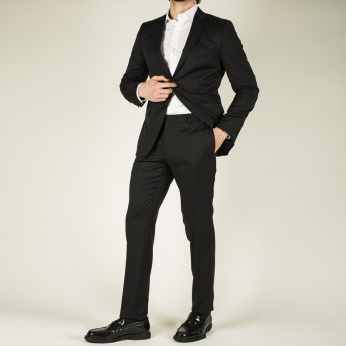 Pantalón de Traje Celso Liso Negro