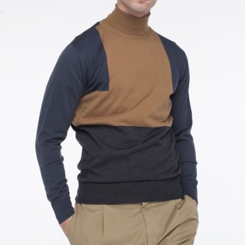Jersey Fray camel azul
