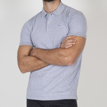 Polo Rulo gris liso