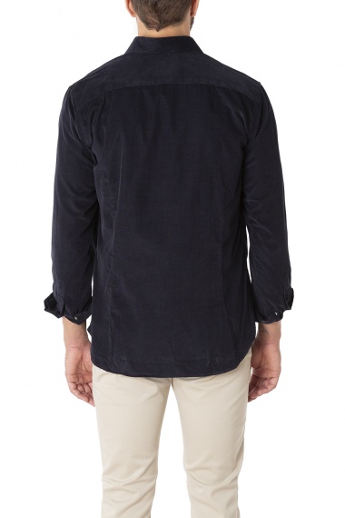 Camisa Magallanes micropana marino