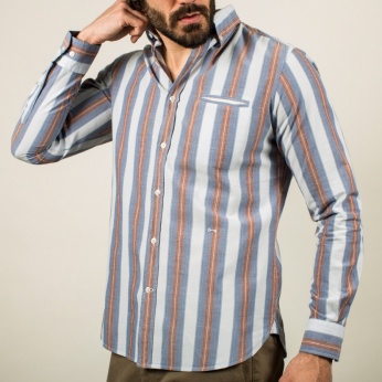 Camisa Saturnino rayas multi