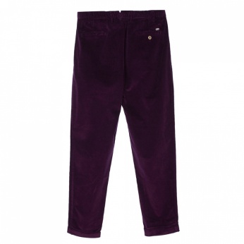 Pantalón Pinzón pana morado
