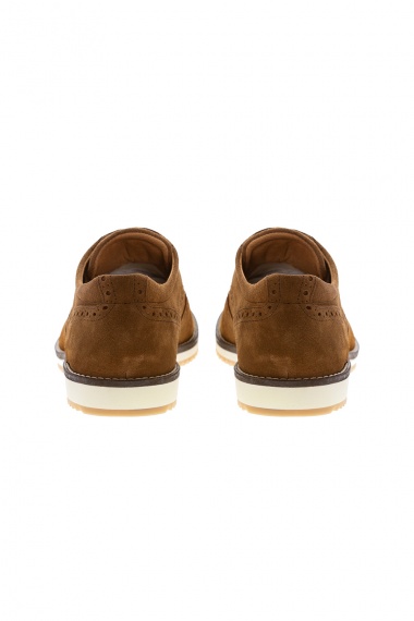 Zapatos Oxfo ante marrón
