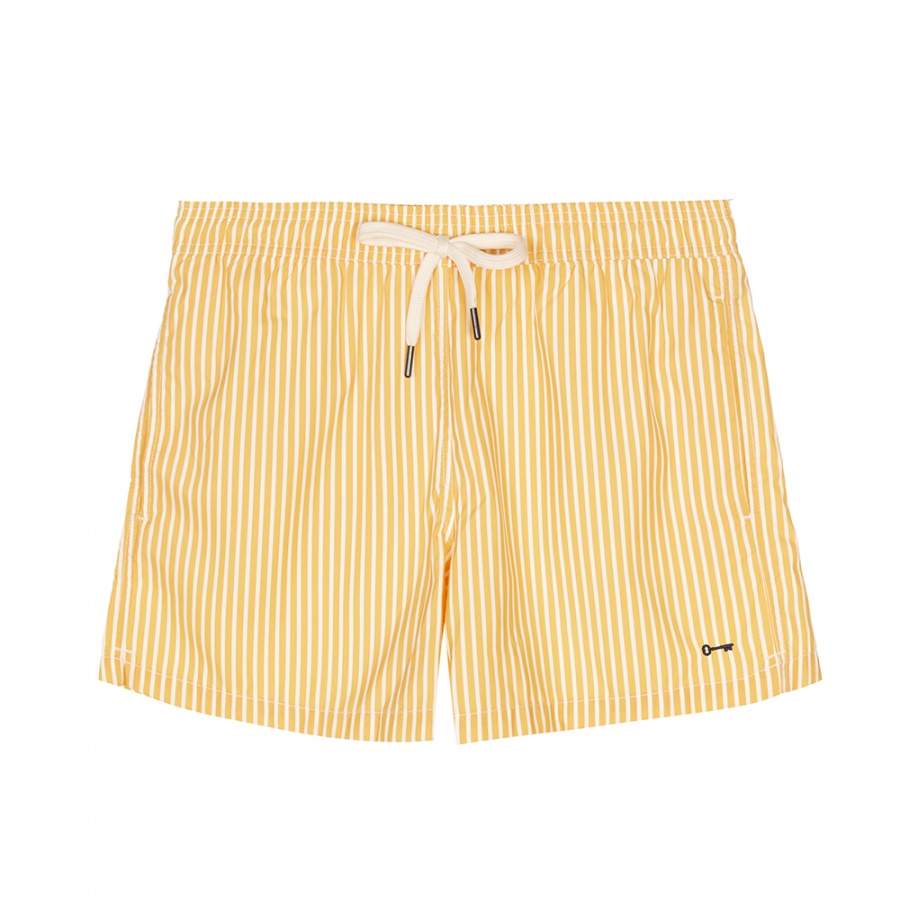 Bañador Calzón Rayas Amarillo