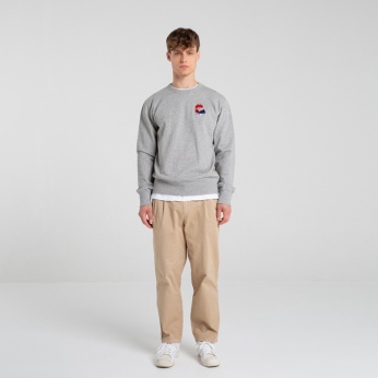 Sudadera Ñapa gris Gallo