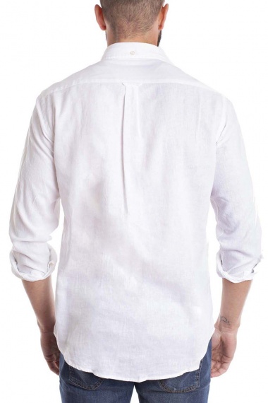 Camisa Isidro Lisa Blanca