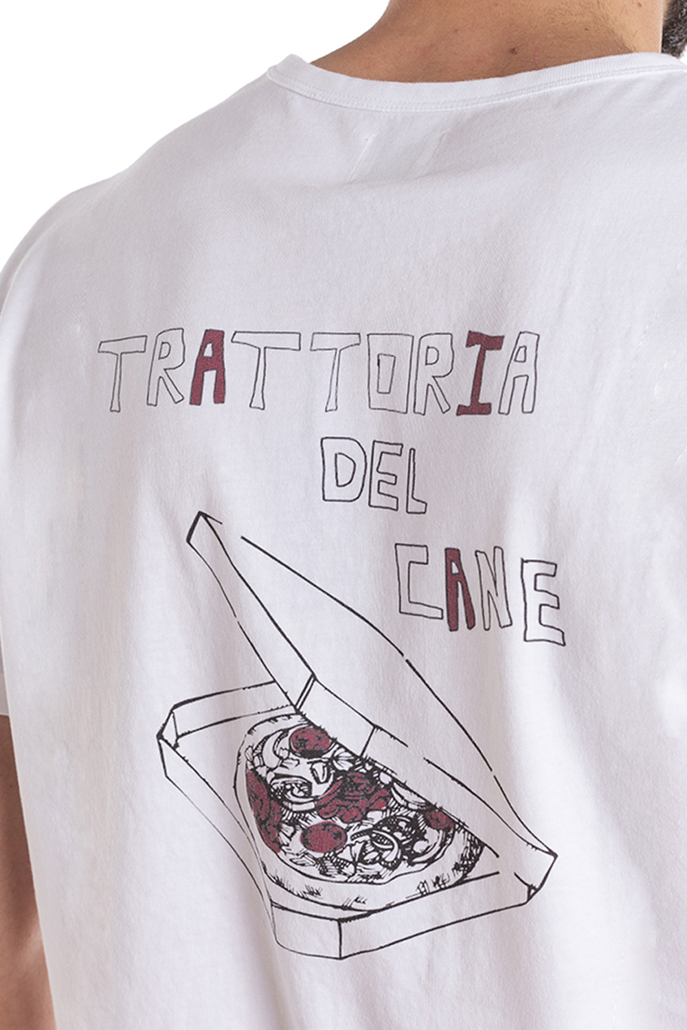 Camiseta Maki White Salpicadura