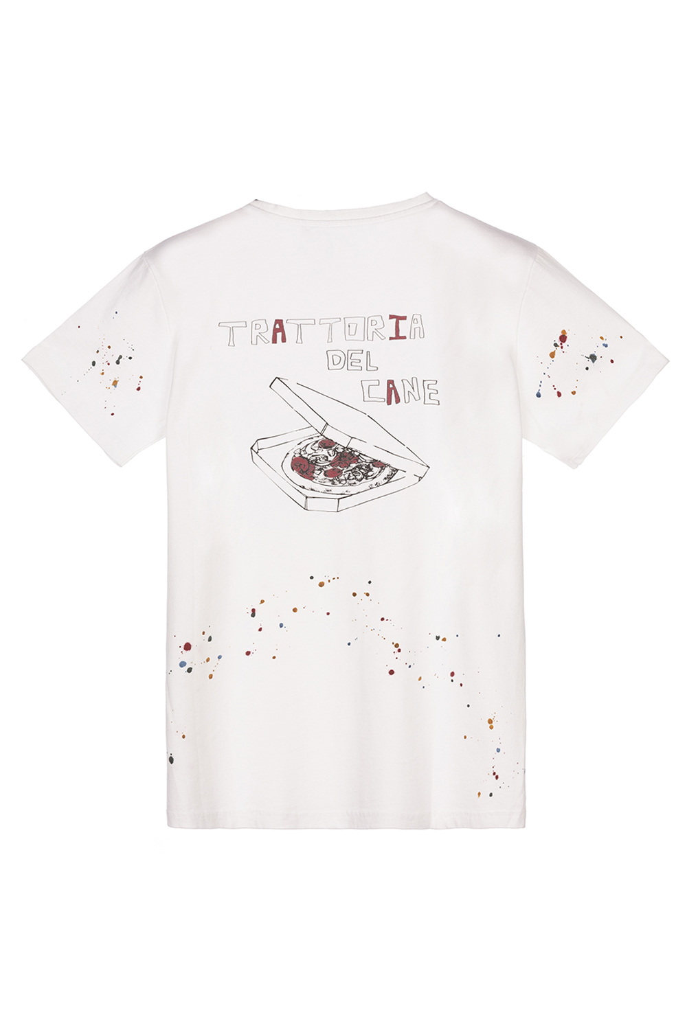 Camiseta Maki White Salpicadura