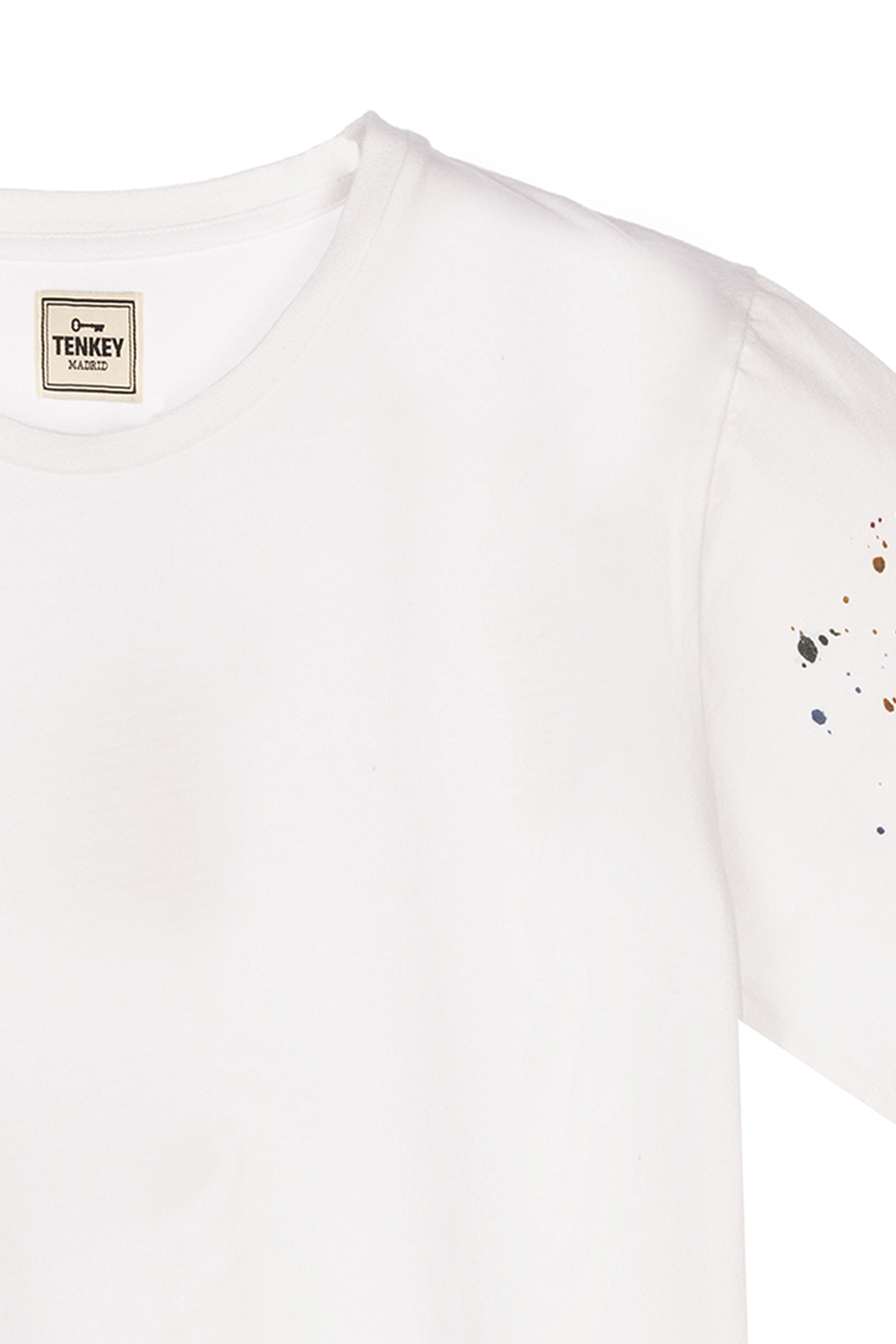 Camiseta Maki White Salpicadura