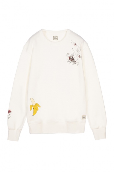 Sudadera Ñapa Mono Beige