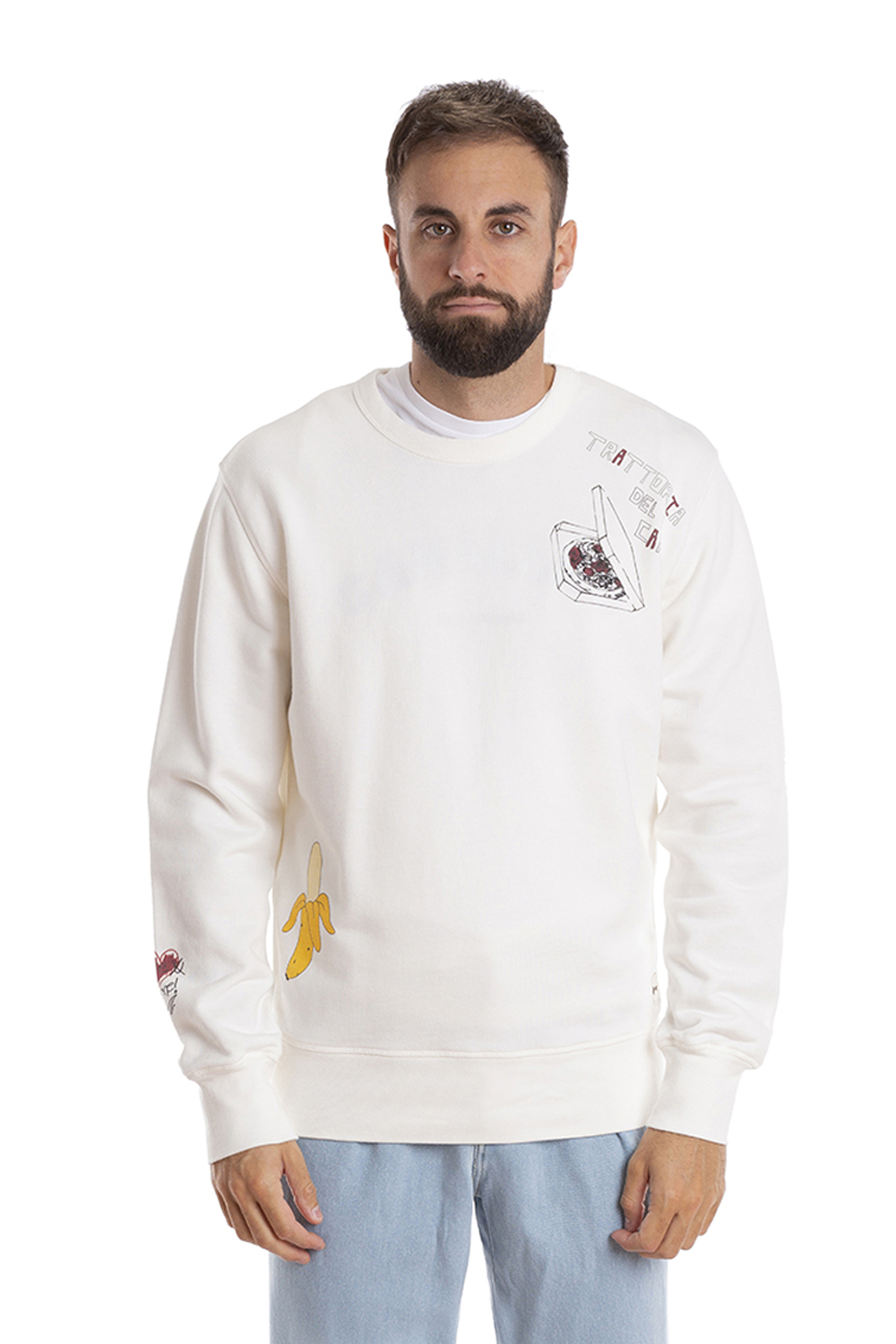 Sudadera Ñapa Mono Beige