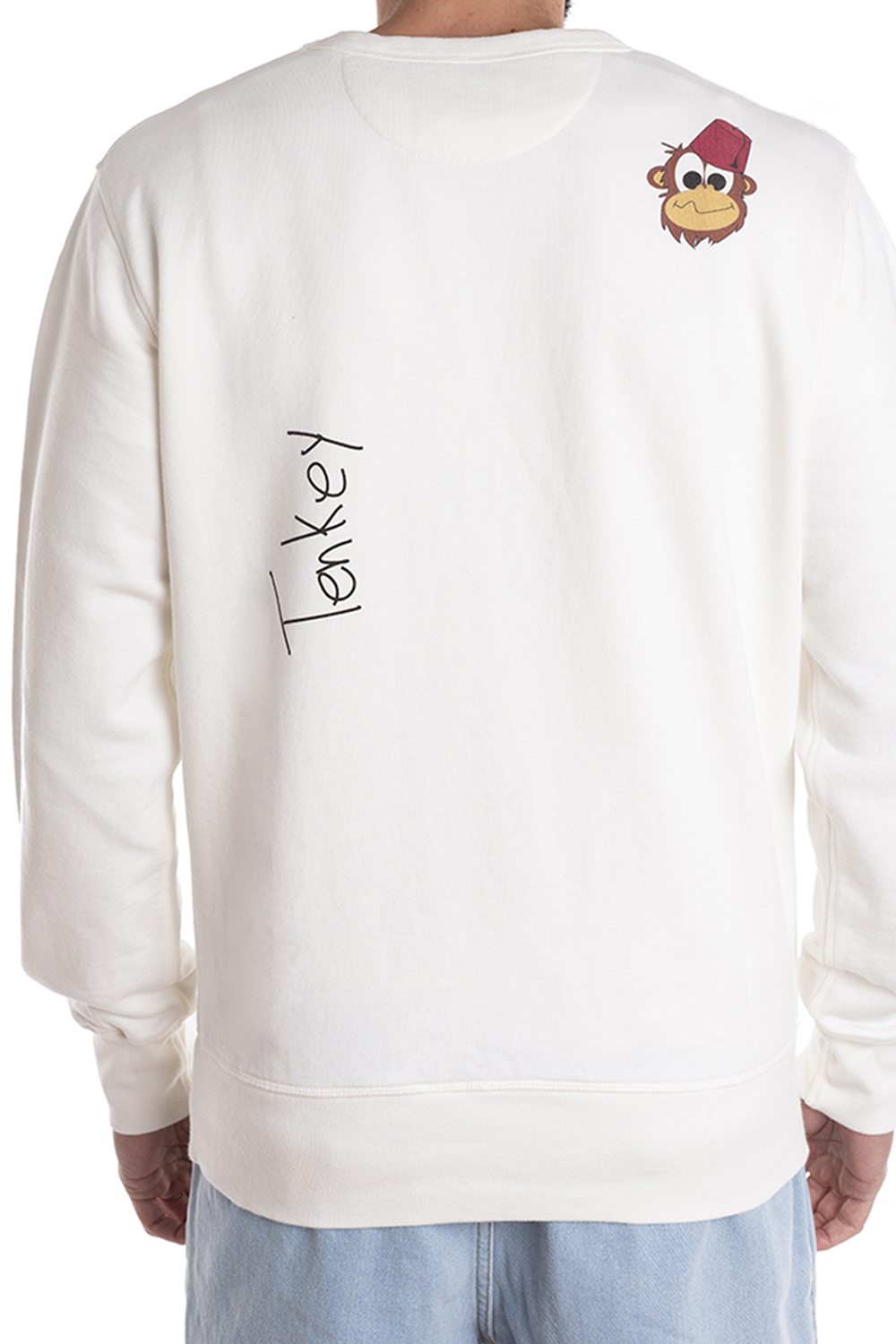 Sudadera Ñapa Mono Beige