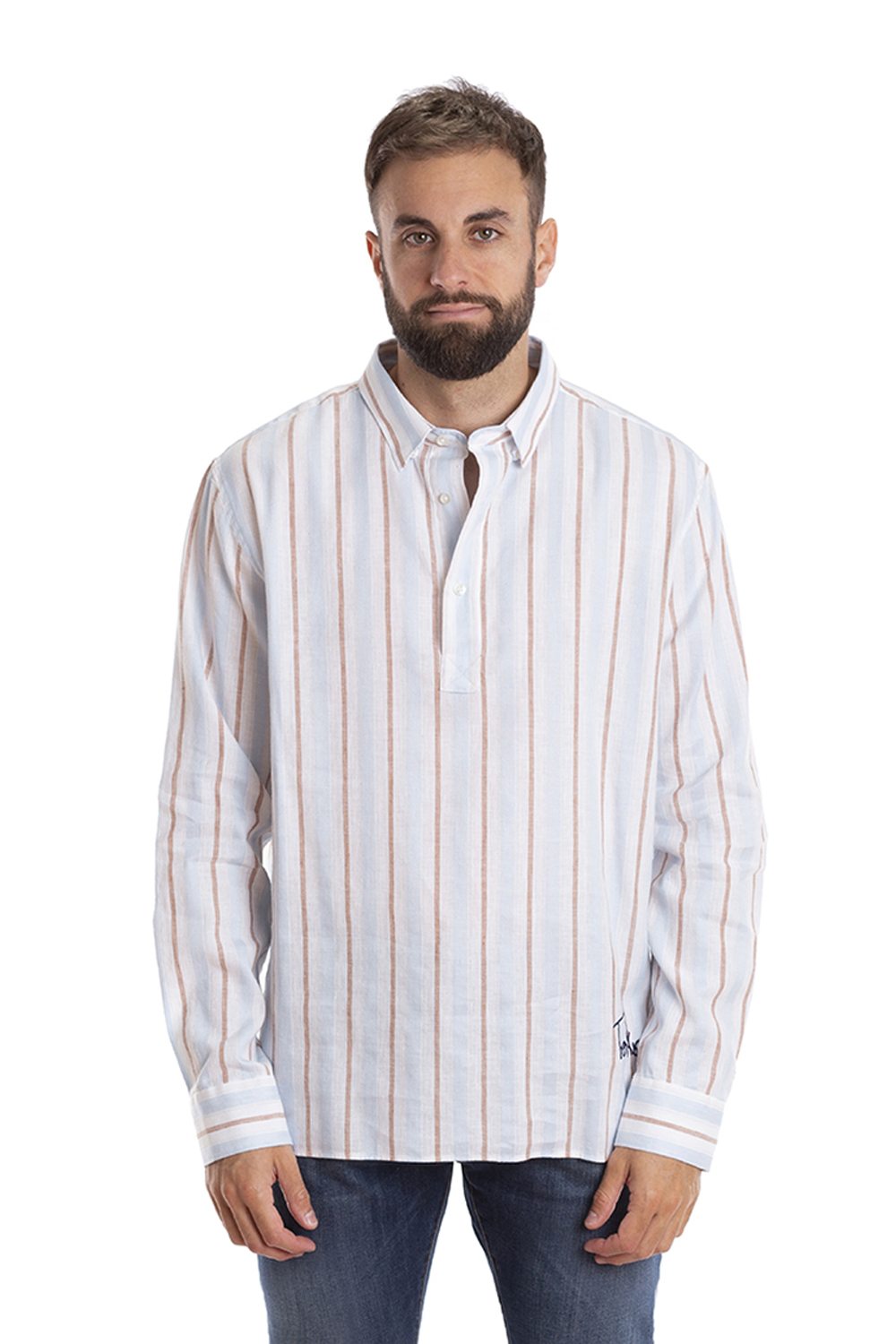 Camisa Abdul Mix Azul