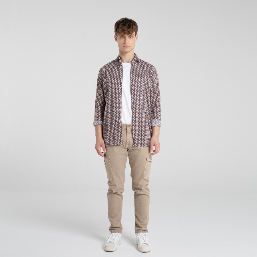 Camisa Gregorio Estampada