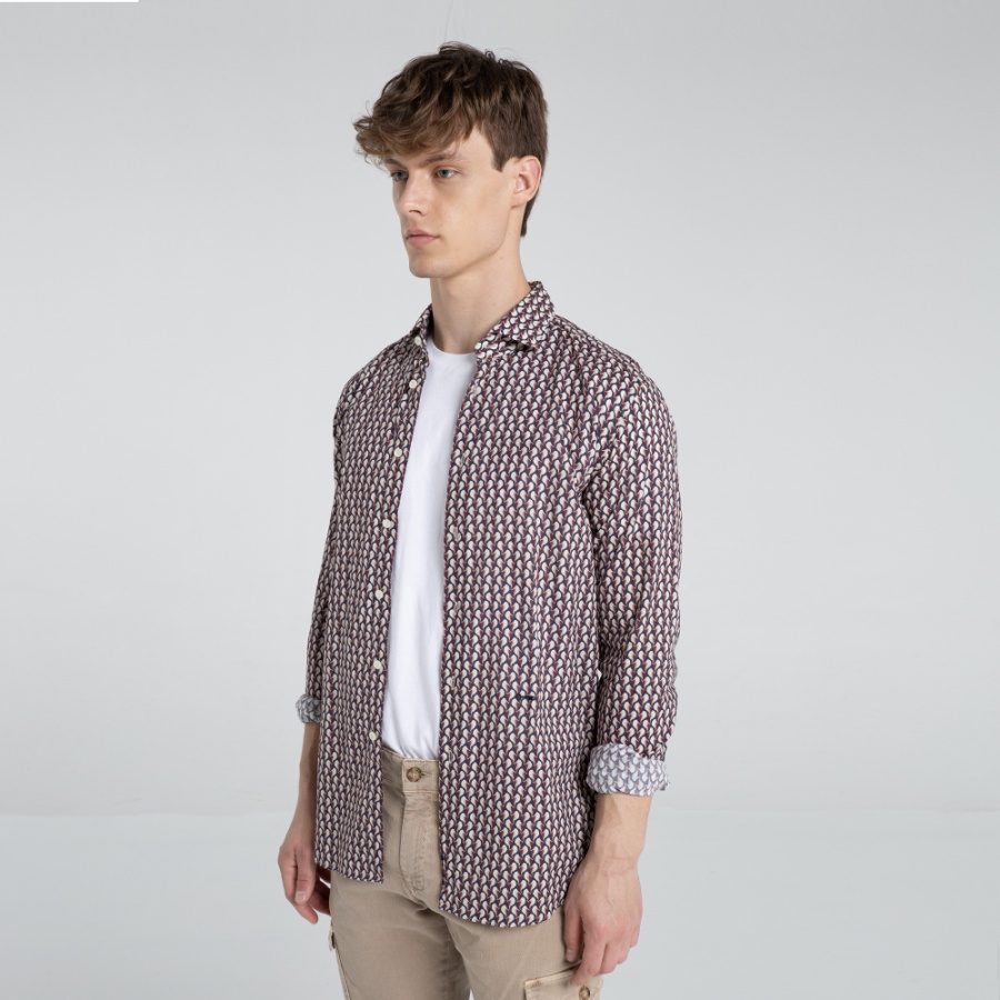 Camisa Gregorio Estampada