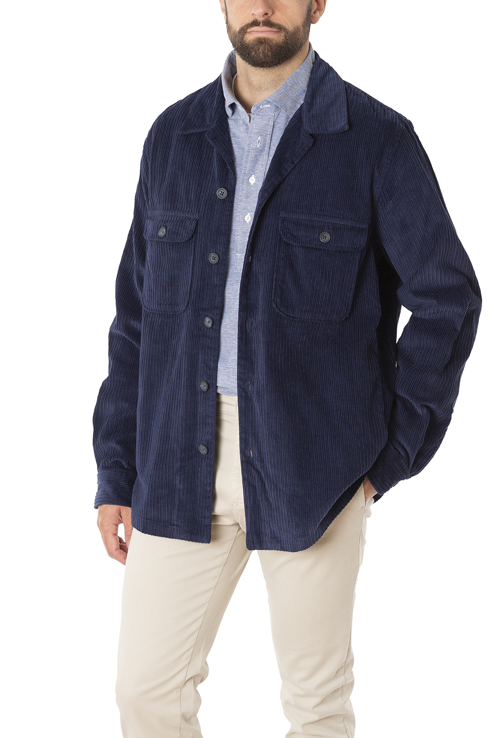 Sobrecamisa Over Navy