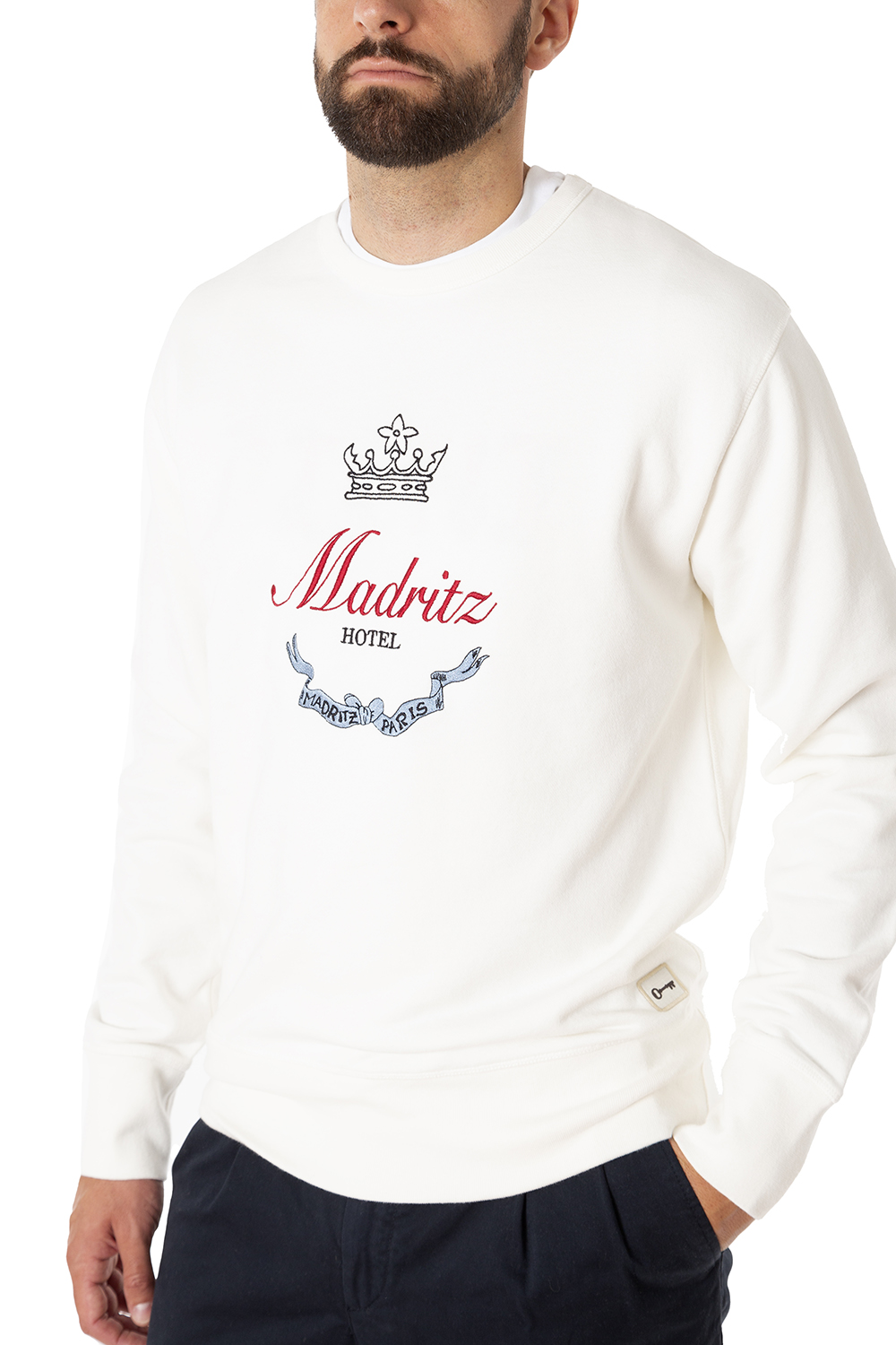 Sudadera Ñapa Off White Madritz