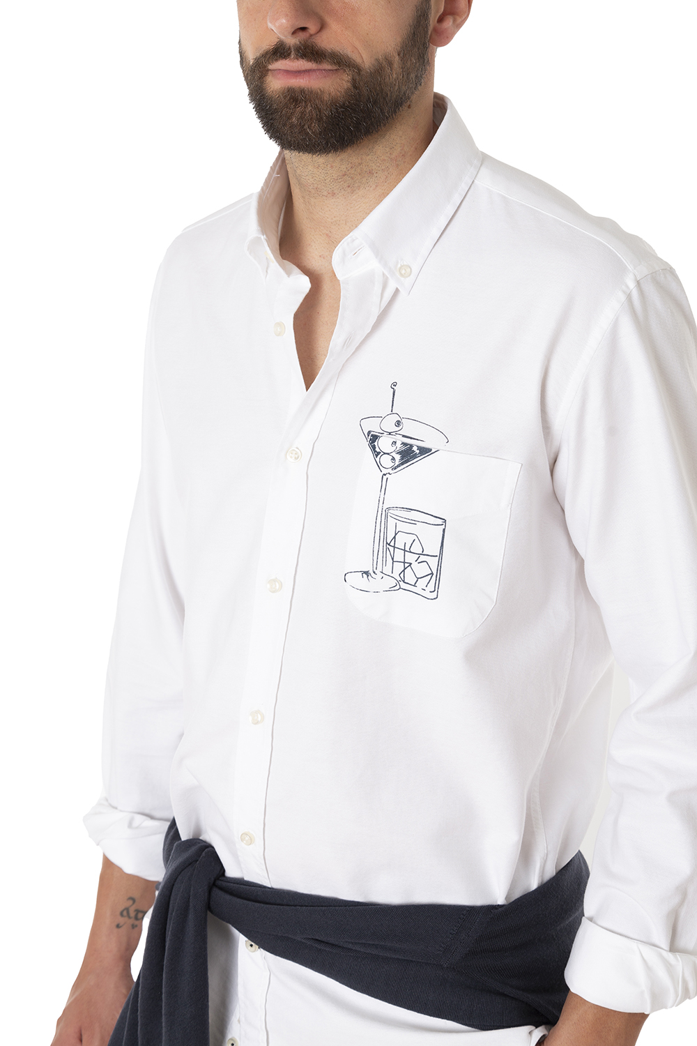 Camisa Severino White Martini