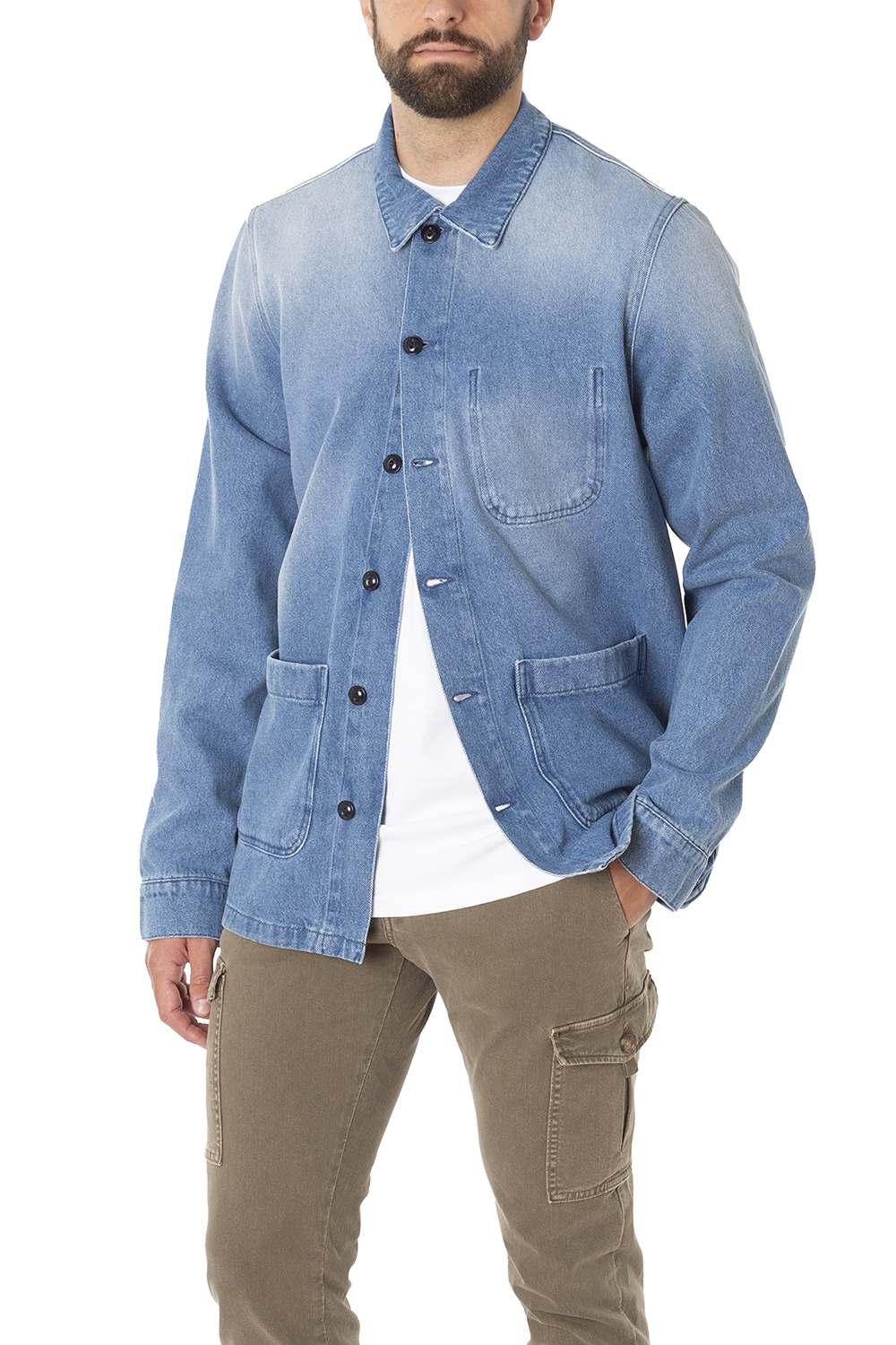 Sobrecamisa Painter Stone Wash