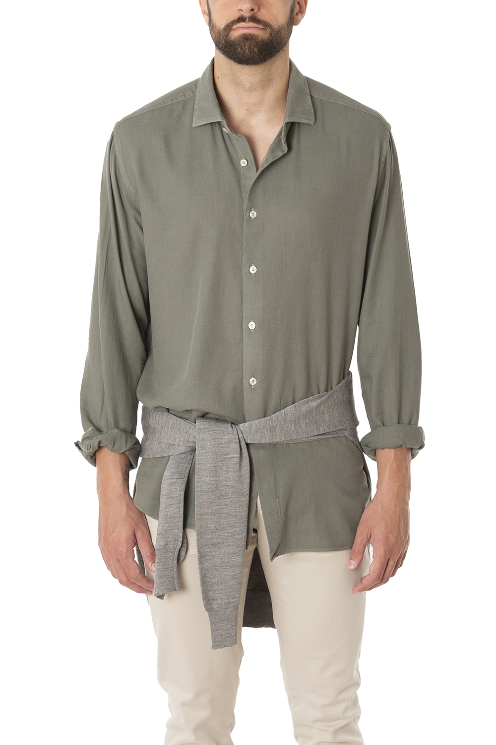 Camisa Gregorio Military Green