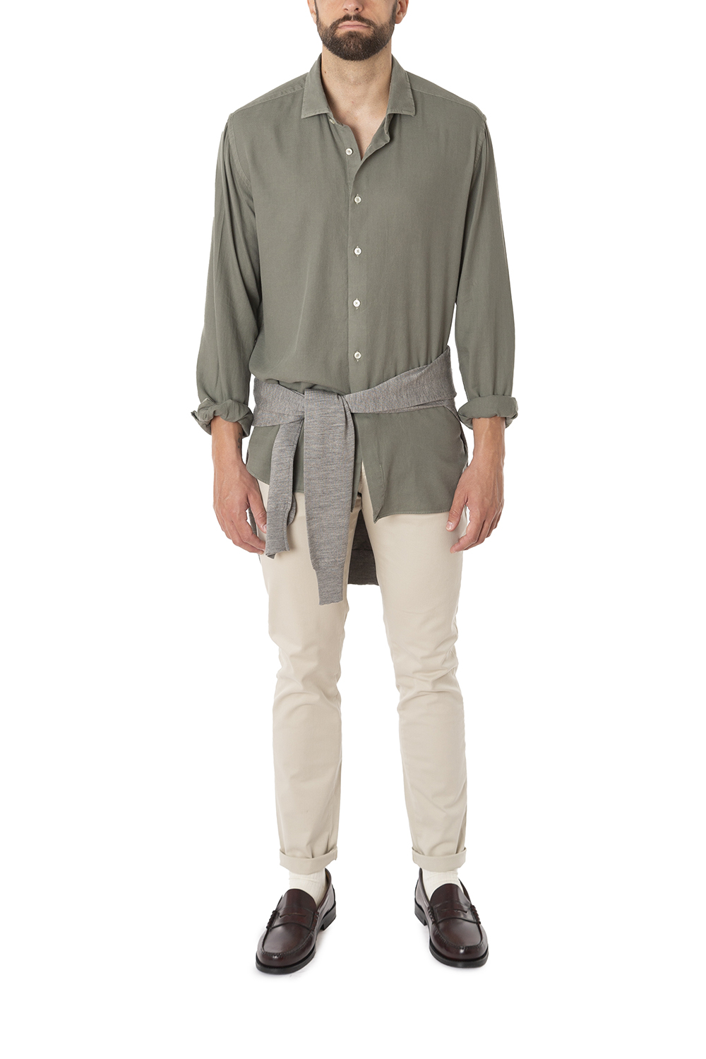 Camisa Gregorio Military Green