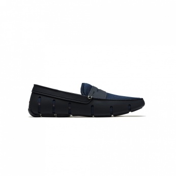 Zapatos Penny Loafer Azules